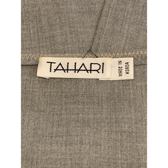 Tahari Womens Gray Sleeveless Suit Dress Light Size 4 - Picture 11 of 12